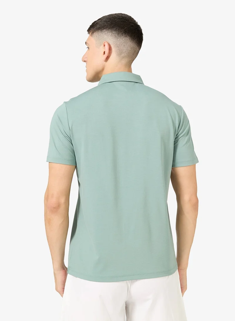 انتا تي شيرت قطار قصير أخضر